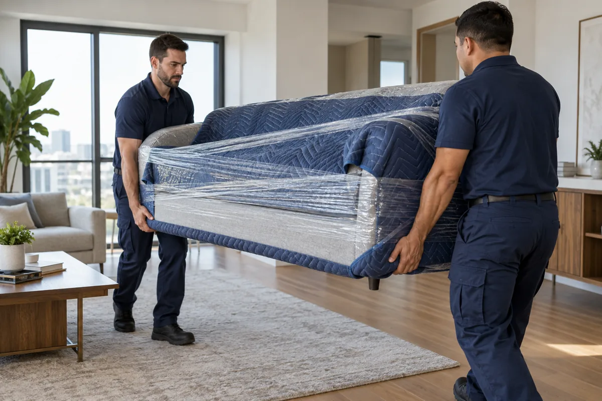 Paketleme için taşınma hazırlığı